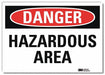 Danger Sign 7inx10in Reflective Sheeting