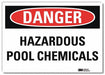Danger Sign 7inx10in Reflective Sheeting