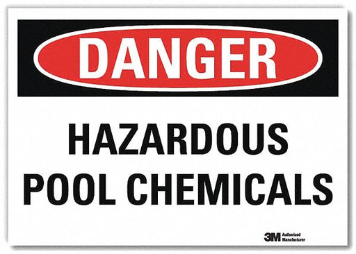 Danger Sign 10inx14in Reflctv Sheeting