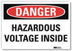 Danger Sign 7inx10in Reflective Sheeting