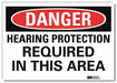 Danger Sign 10inx14in Reflctv Sheeting