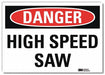 Danger Sign 5inx7in Reflective Sheeting