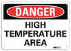 Danger Sign 7 inx10 in Plastic