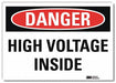 Danger Sign 7inx10in Reflective Sheeting