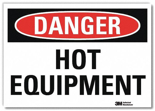 Danger Sign 10 in x 14 in Rflct Sheeting
