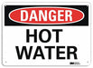 Danger Sign 7 inx10 in Plastic