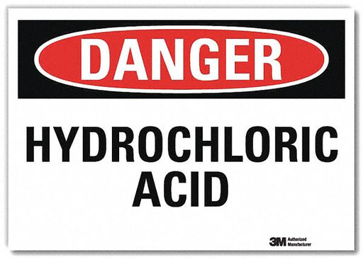 Danger Sign 7 in x 10 in Rflct Sheeting
