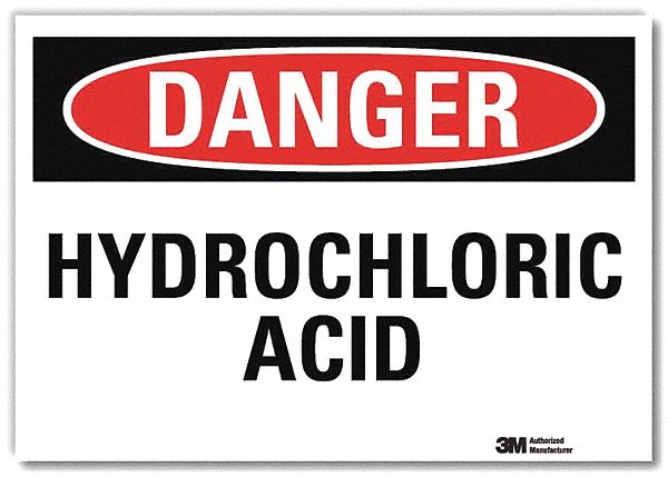 Danger Sign 7 in x 10 in Rflct Sheeting