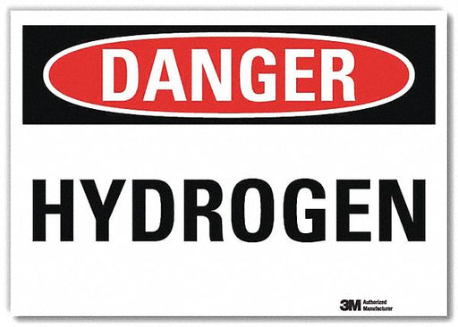 Danger Sign 5 in x 7 in Rflct Sheeting