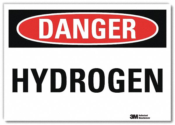Danger Sign 5 in x 7 in Rflct Sheeting