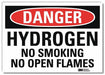 Danger Sign 5inx7in Reflective Sheeting