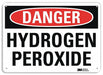 Danger Sign 10 in x 14 in Plastic