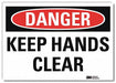Danger Sign 5inx7in Reflective Sheeting