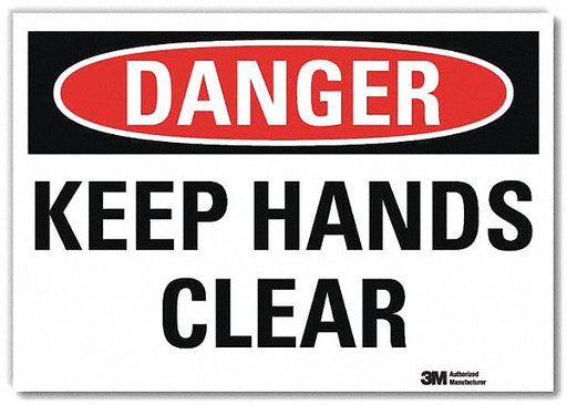 Danger Sign 5inx7in Reflective Sheeting