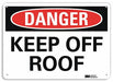Danger Sign 7 in x 10 in Aluminum