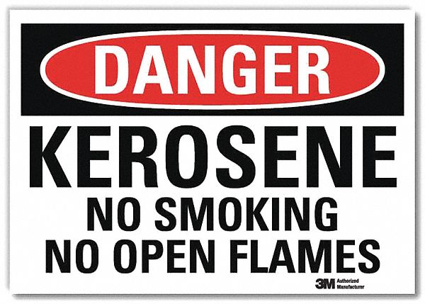 Danger Sign 10inx14in Reflctv Sheeting