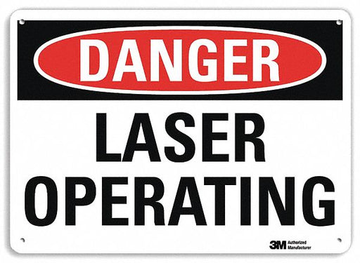 Danger Sign 7 inx10 in Plastic