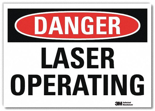 Danger Sign 10 in x 14 in Rflct Sheeting