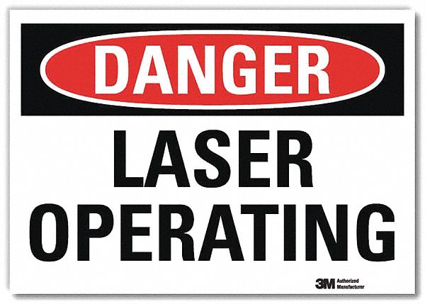 Danger Sign 10 in x 14 in Rflct Sheeting