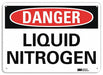 Danger Sign 7 inx10 in Plastic