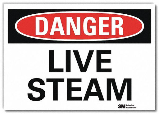 Danger Sign 5inx7in Reflective Sheeting