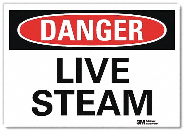 Danger Sign 5inx7in Reflective Sheeting