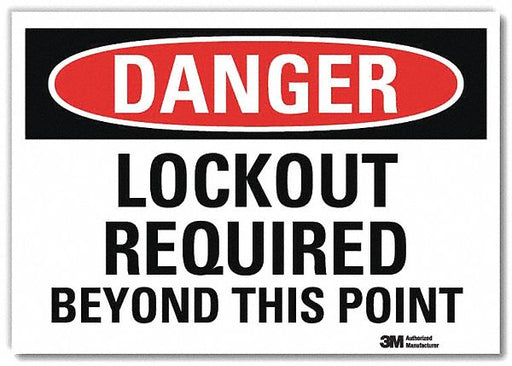 Danger Sign 10inx14in Reflctv Sheeting