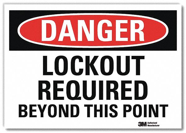 Danger Sign 7inx10in Reflective Sheeting