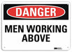 Danger Sign 7 inx10 in Plastic