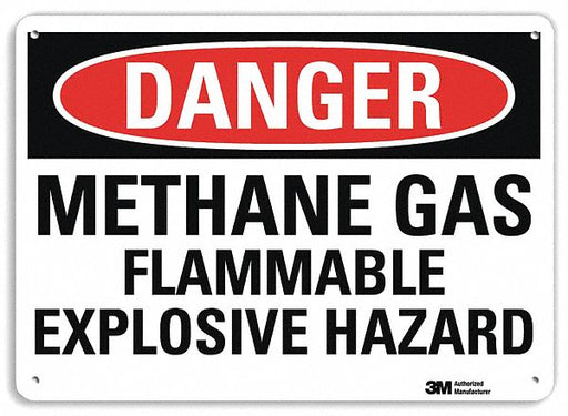 Danger Sign 10 in x 14 in Plastic