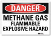 Danger Sign 10 in x 14 in Rflct Sheeting