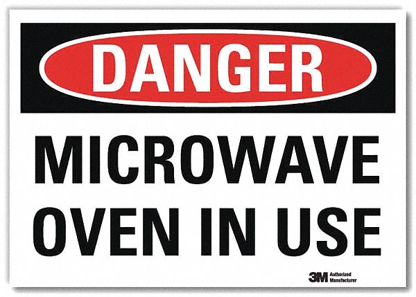 Danger Sign 7 in x 10 in Rflct Sheeting