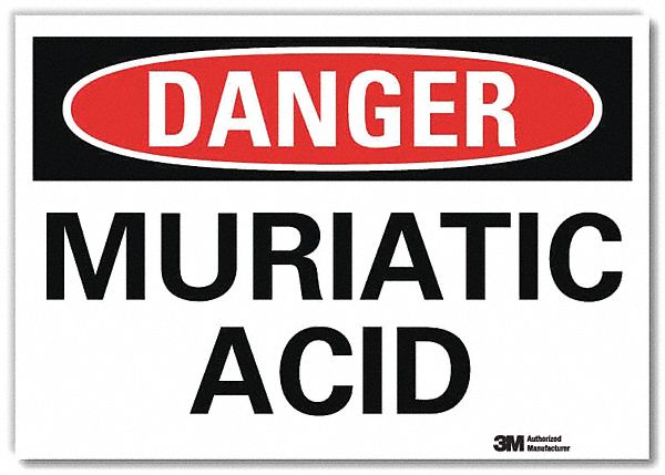 Danger Sign 5inx7in Reflective Sheeting