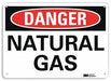 Danger Sign 7 in x 10 in Aluminum