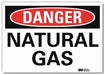 Danger Sign 7 in x 10 in Rflct Sheeting