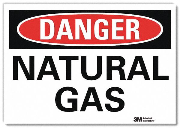 Danger Sign 5 in x 7 in Rflct Sheeting