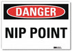 Danger Sign 5inx7in Reflective Sheeting