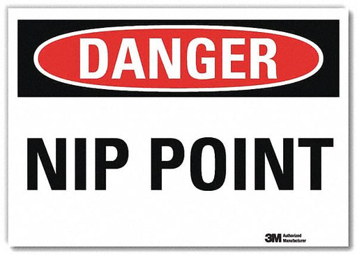 Danger Sign 5inx7in Reflective Sheeting