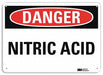 Danger Sign 10 inx14 in Plastic