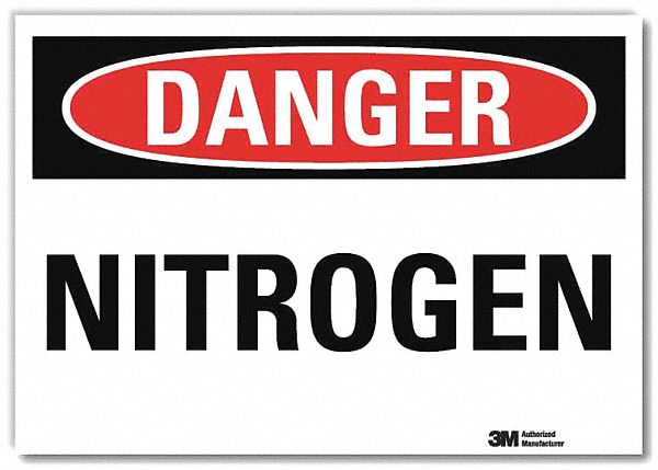 Danger Sign 5inx7in Reflective Sheeting