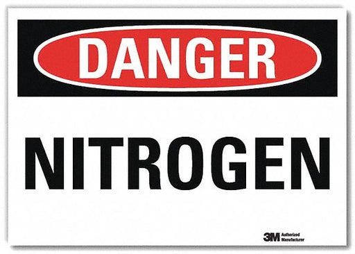 Danger Sign 7inx10in Reflective Sheeting