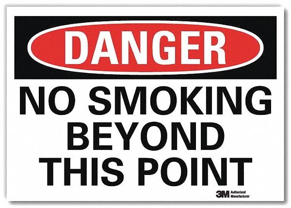 Danger Sign 7 in x 10 in Rflct Sheeting