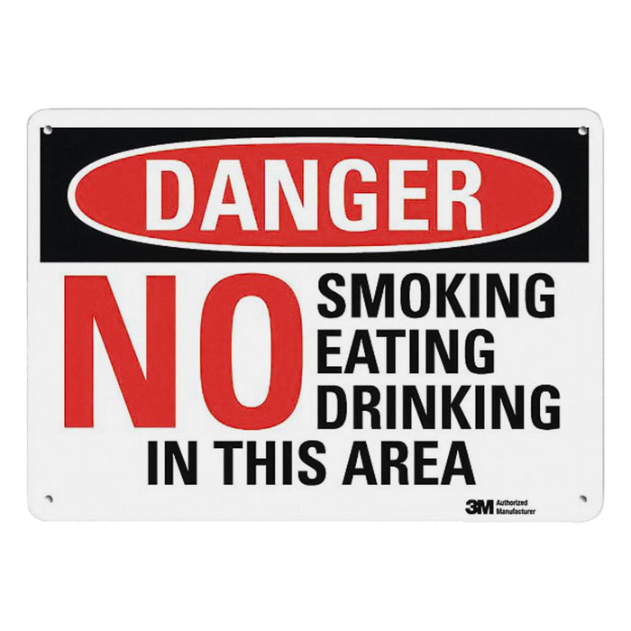 Danger Sign 7 inx10 in Plastic