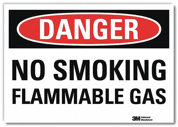 Danger Sign 5inx7in Reflective Sheeting