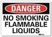 Danger Sign 10 in x 14 in Rflct Sheeting