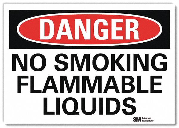 Danger Sign 10 in x 14 in Rflct Sheeting