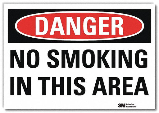 Danger Sign 7inx10in Reflective Sheeting
