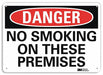 Danger Sign 10 inx14 in Plastic