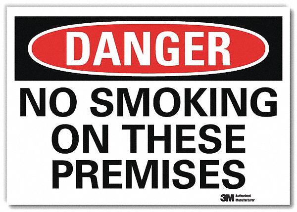 Danger Sign 7inx10in Reflective Sheeting