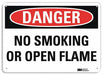 Danger Sign 7 inx10 in Plastic